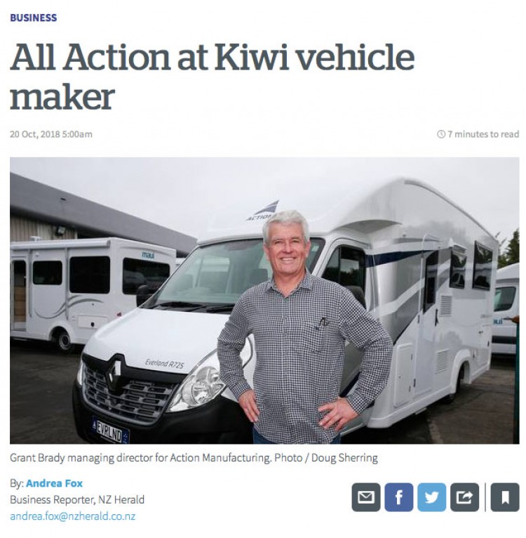 Action Manufacturing NZ Herald